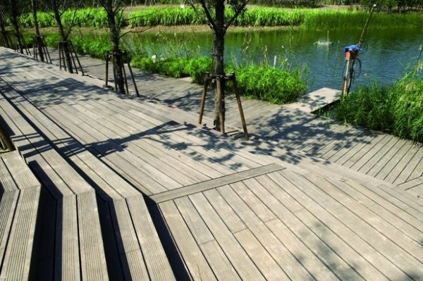 Terrace plank bamboo